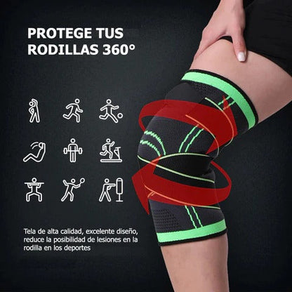 Rodillera Deportiva Con Mangas De Soporte 1 Unidad