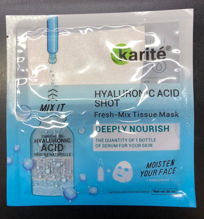 Mascarilla De Acido Hialuronico Karité