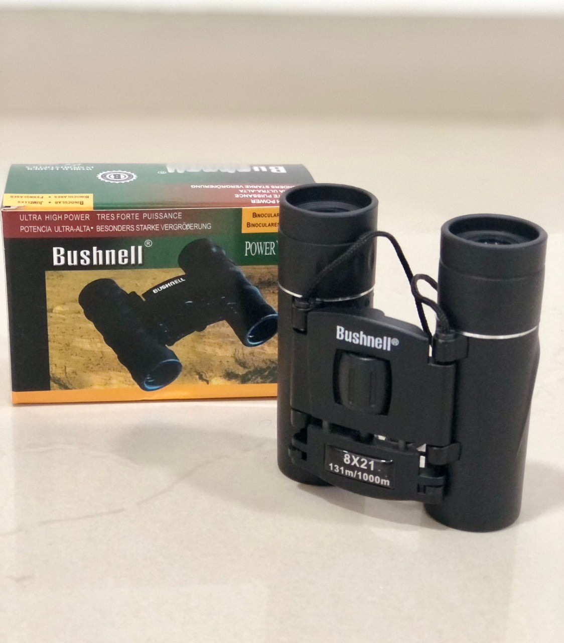 Binoculares Mini Bushnell Power View 8x21 + Envio Gratis