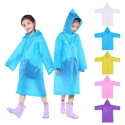 Capa Para Lluvia Impermeable Niña-niño