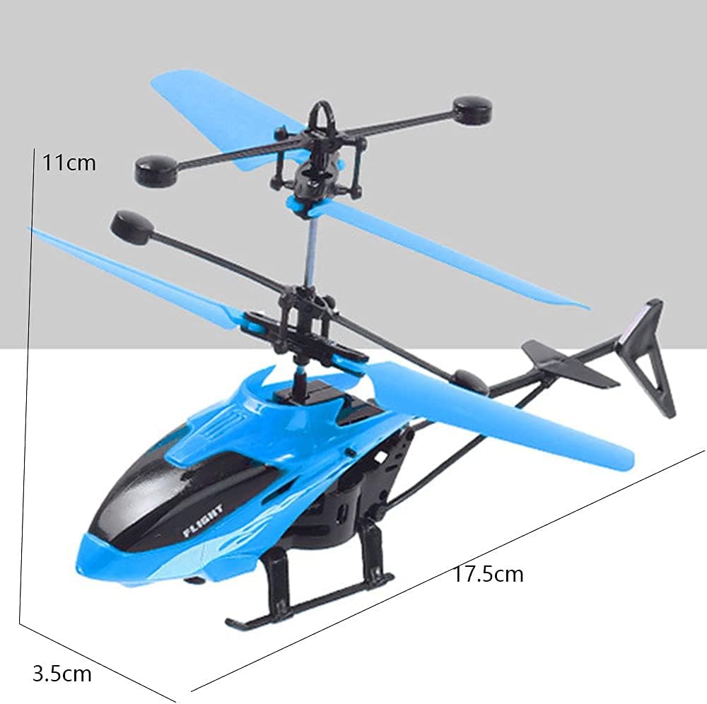 Mini Helicóptero De Inducción Con Sensor + Envio Gratis