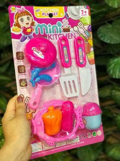 Kit De Cocina De Juguete Para Niñas Pequeño