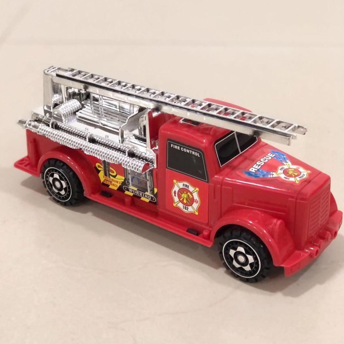 Carro De Bomberos Con Escalera + Envio Gratis