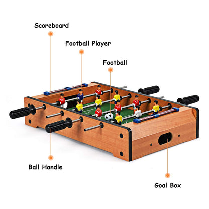 Mini Futbolito En Madera + Envio Gratis