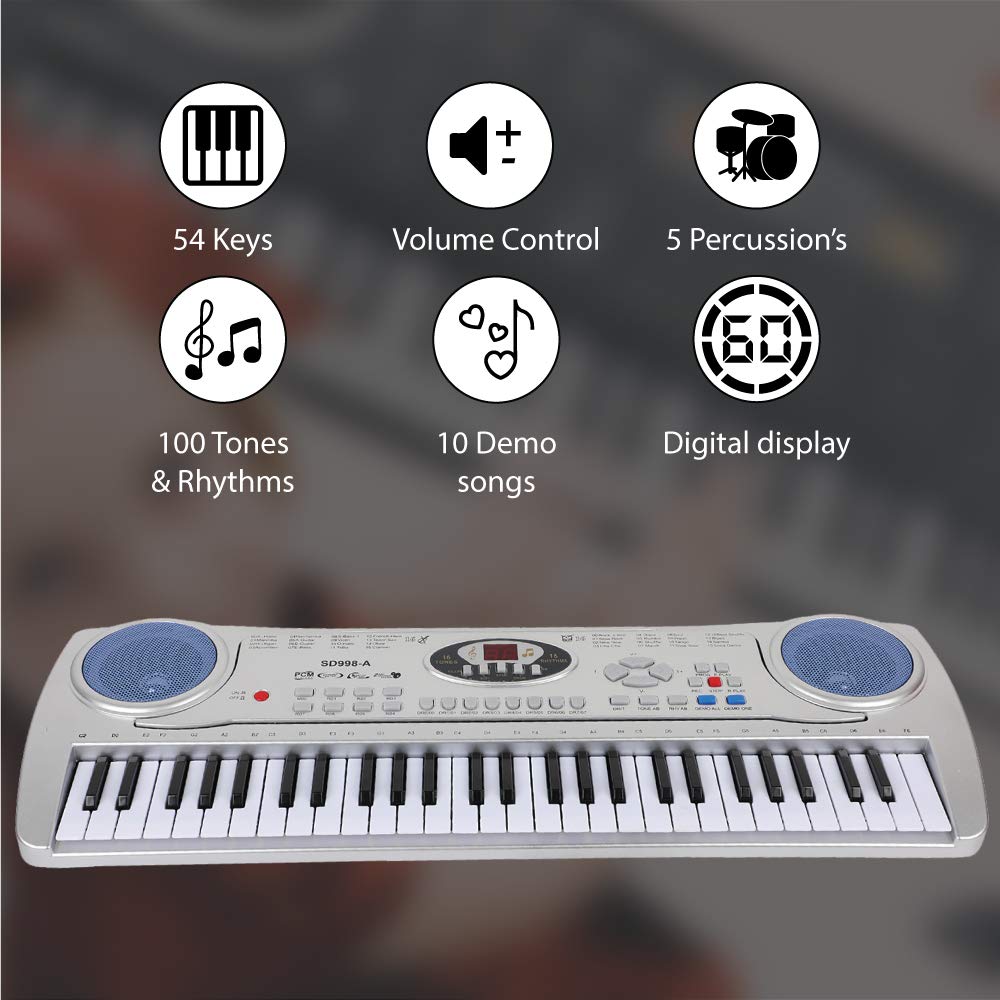 Piano Semi Profesional Keyboard SD-618+ Envio Gratis