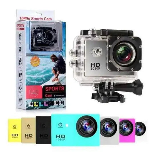 Camara Deportiva Go Pro Full Hd 1080p Impermeable