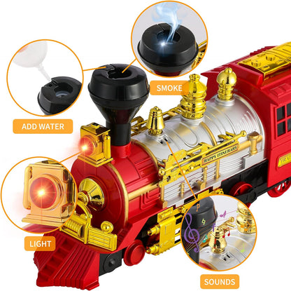 Cabeza Locomotora De Tren Con Humo + Envio Gratis