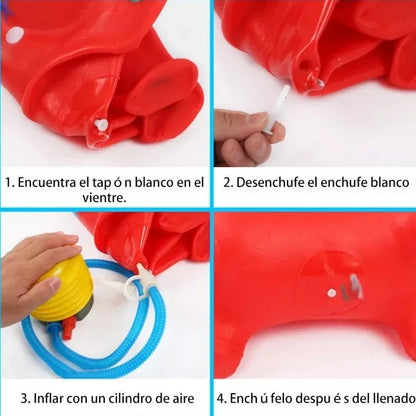 Burrito De Juguete Saltarin Inflable + Envio Gratis