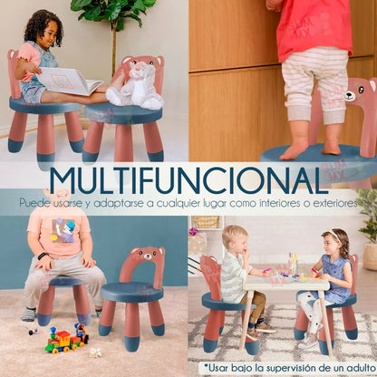 Silla Infantil De Plástico + Envio Gratis