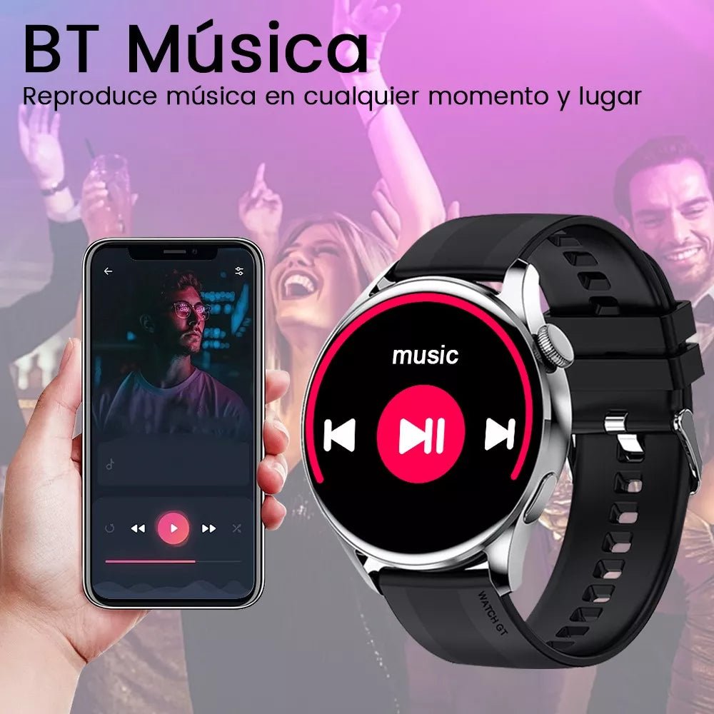 Reloj Inteligente Gt5 Bluetooth Deportivo + Envio Gratis