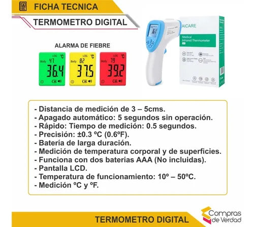 Termometro Digital Corporal