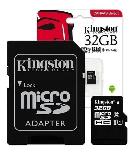 Tarjeta de memoria kingston SDCS 32GB