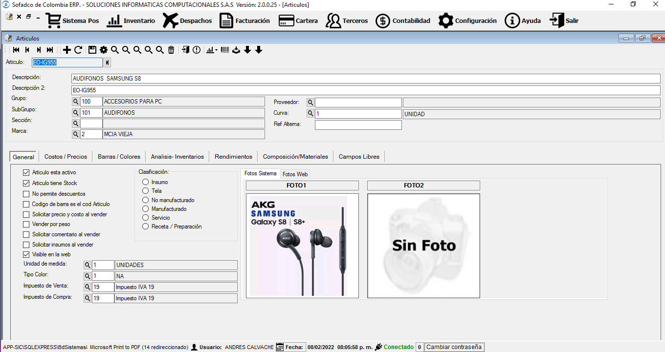 Software Para Parqueadero En La Nube Sofadco Erp Anual