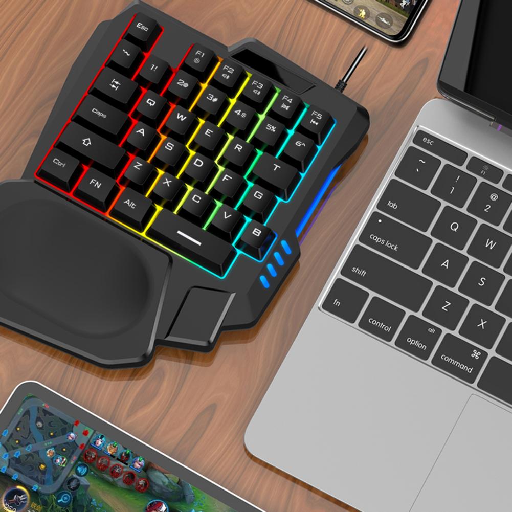 Teclado Gamer Para Una Mano