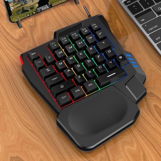 Teclado Gamer Para Una Mano