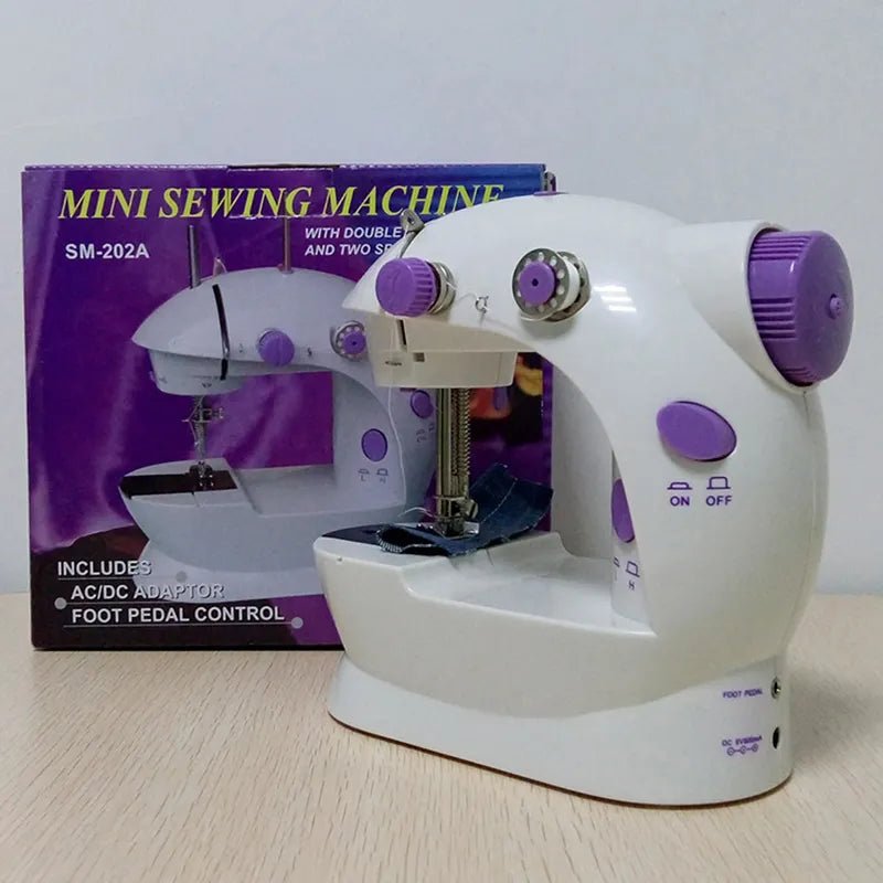 Maquina De Coser Portátil Mini Sewing Machine 4 En 1 + Envio Gratis