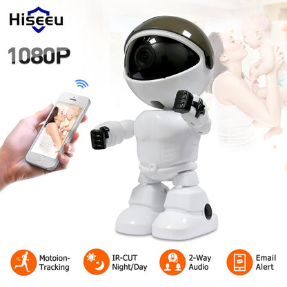 Camara De Seguridad Robot Ip Wifi HD 1080