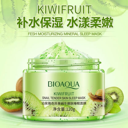 Mascarilla De Kiwi Para Dormir Bioaqua + Envio Gratis