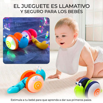 Caracol Didactico Con Luces Y Sonido