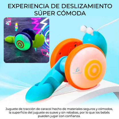 Caracol Didactico Con Luces Y Sonido