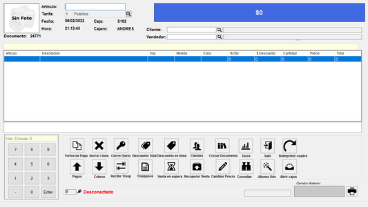 Software Facturación Pos, Inventario, Cxc Sofadco Erp Mensual