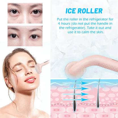 Rodillo Facial De Hielo Ice Roller Flawless + Envio Gratis