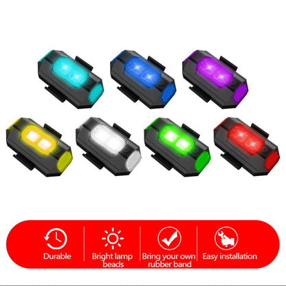 Luces led Para Moto/Carro De 7 Colores Recargables Por USB+ Envio Gratis