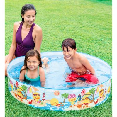 Piscina Rigida Intex Para Niños Con Diseños 1.22M x 25CM