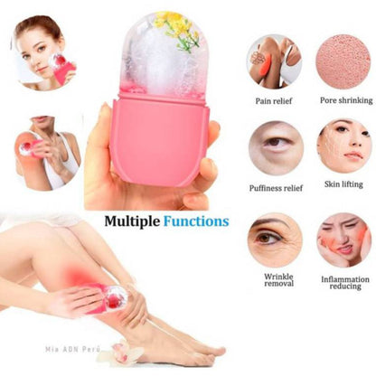 Molde De Hielo Para Masajes Faciales + Envio Gratis