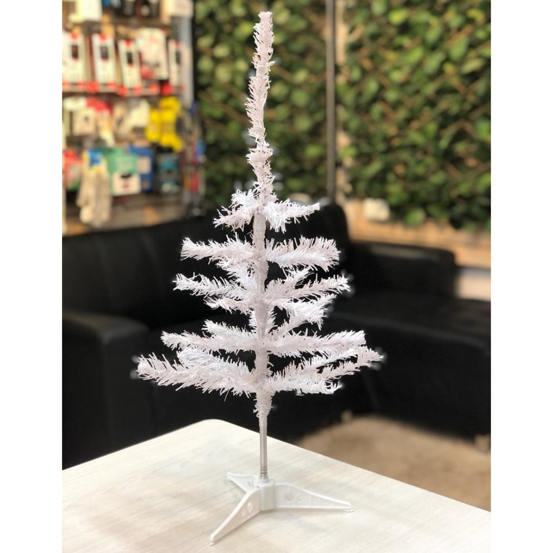 Mini Arbol De Navidad Para Mesa Blanco 60CM + Envio Gratis