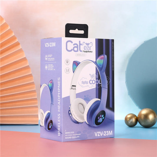 Diadema Bluetooth Con Orejas De Gato .