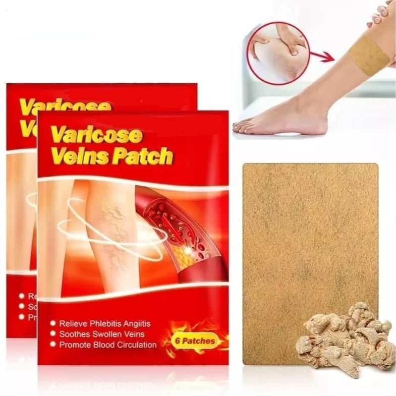 Parche Reductor De Venas Varices + Envio Gratis