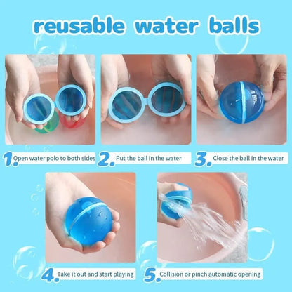 Pelota De Agua Reutilizables + Envio Gratis