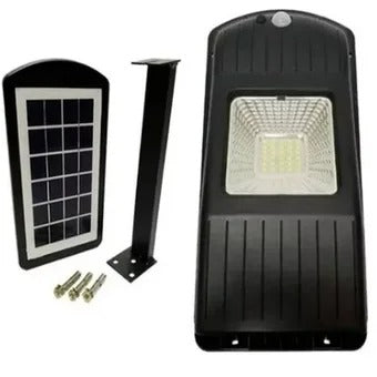 Lampara Solar Exteriores 30W Luz LED Sensor Movimiento  + Envio Gratis