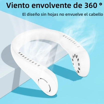 Ventilador De Cuello Portatil + Envio Gratis