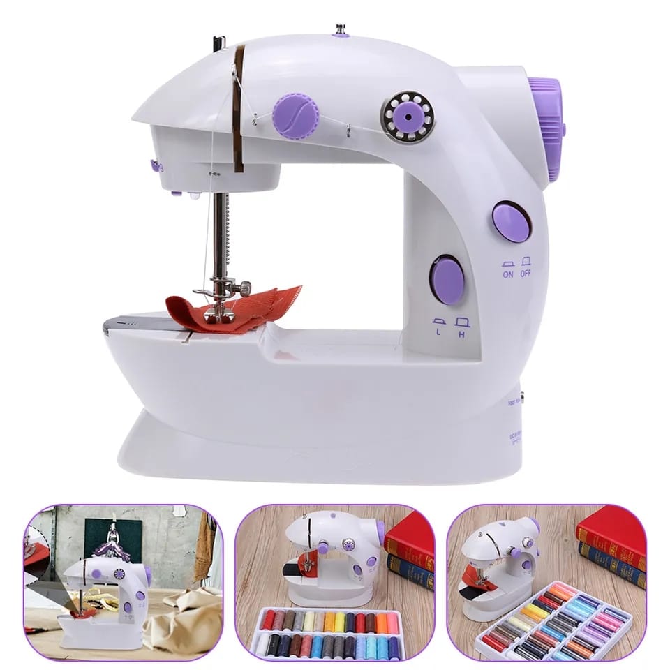 Maquina De Coser Portátil Mini Sewing Machine 4 En 1 + Envio Gratis