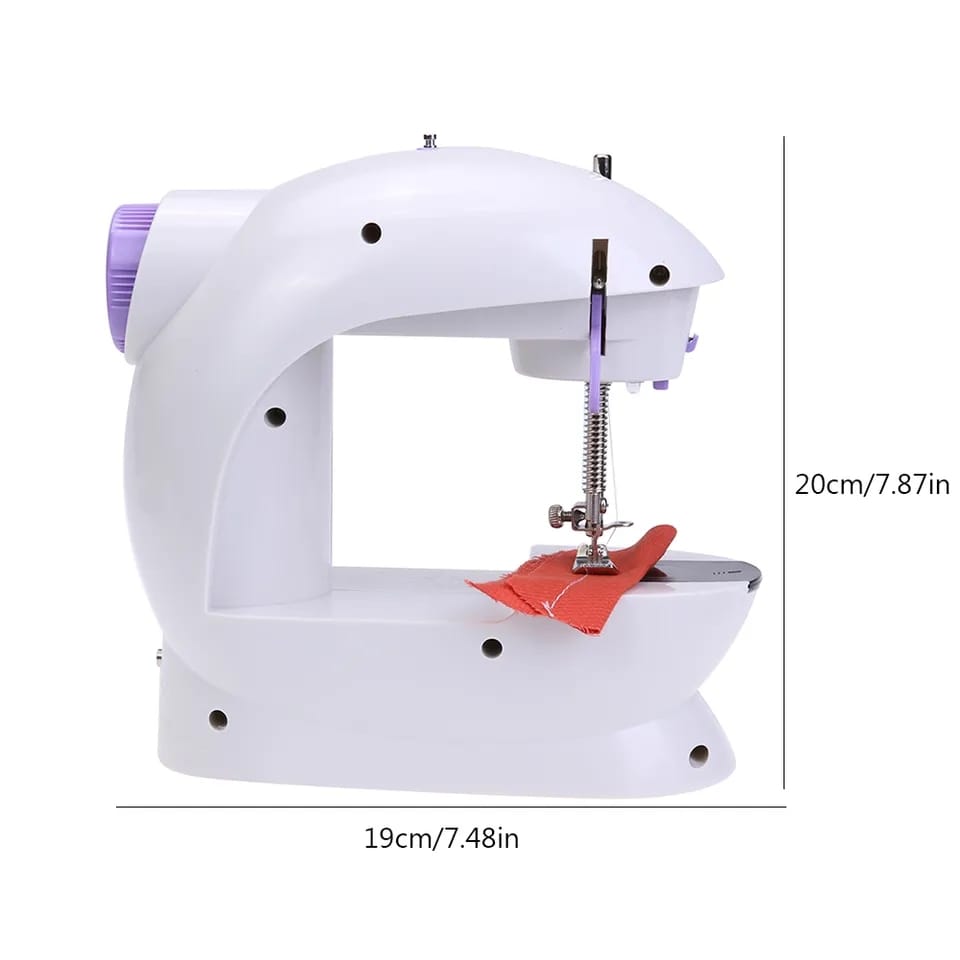 Maquina De Coser Portátil Mini Sewing Machine 4 En 1 + Envio Gratis