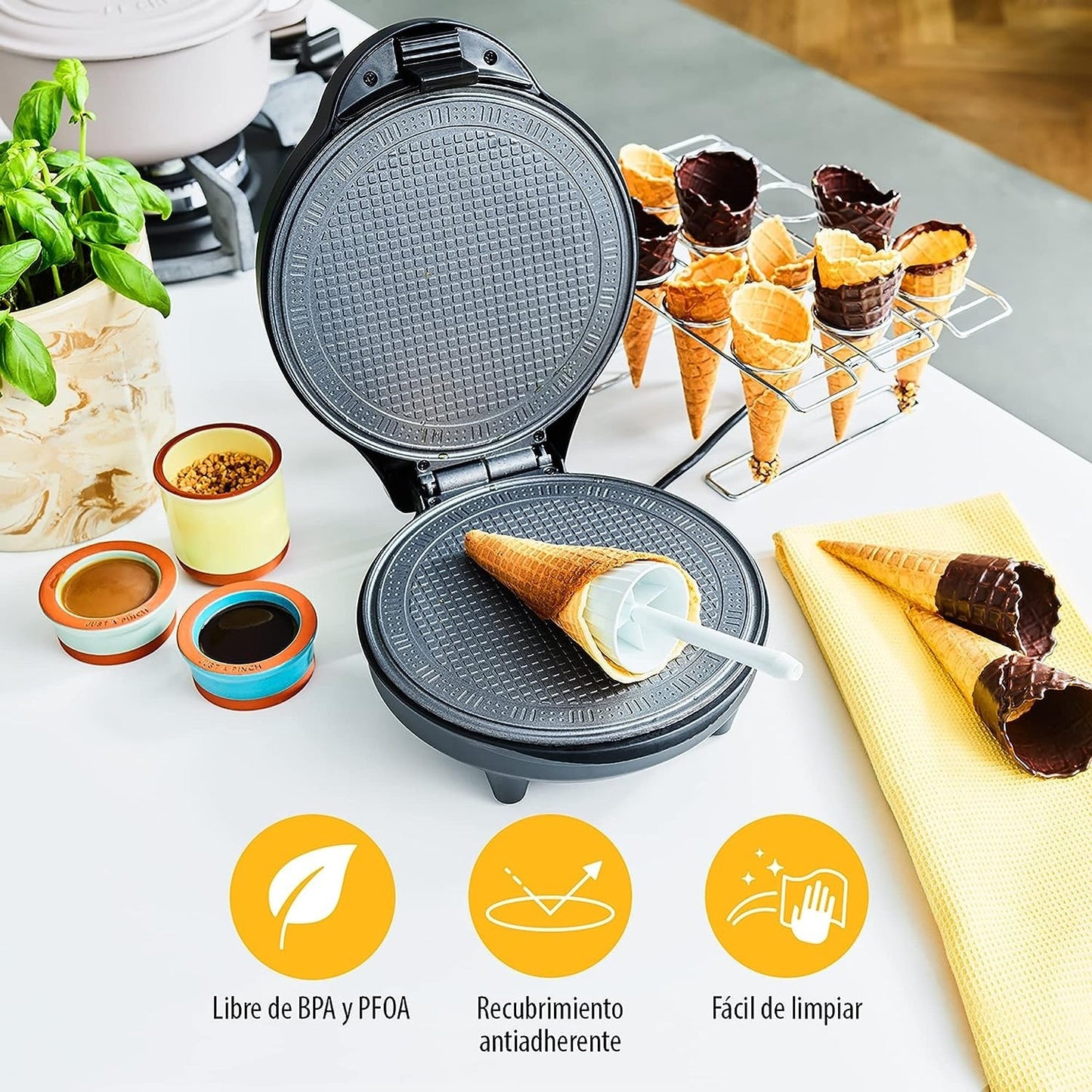 Máquina Para Hacer Galleta De Helado Bread Machine + Envio Gratis