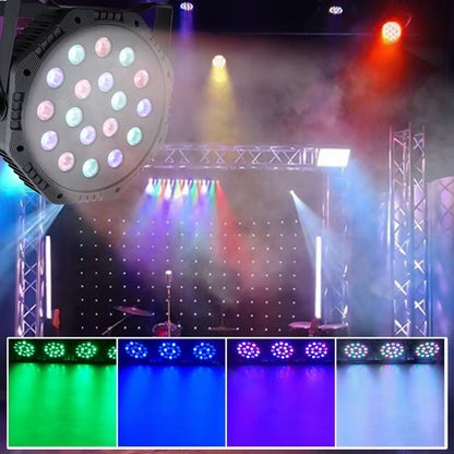 Luz De Escenario De 18 LED RGB + Envio Gratis