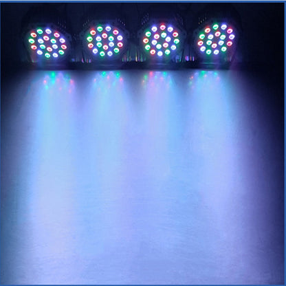 Luz De Escenario De 18 LED RGB + Envio Gratis