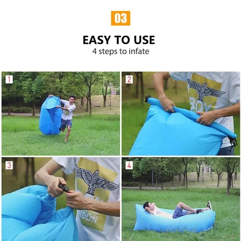 Sofa Inflable Portatil Para Descansar + Envio Gratis