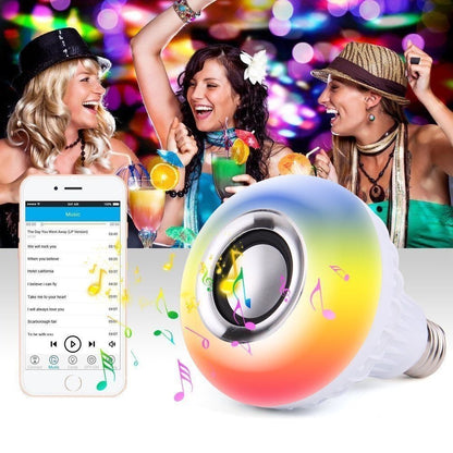 Bombillo Parlante Con Bluetooth Multicolores RGB + Envio Gratis