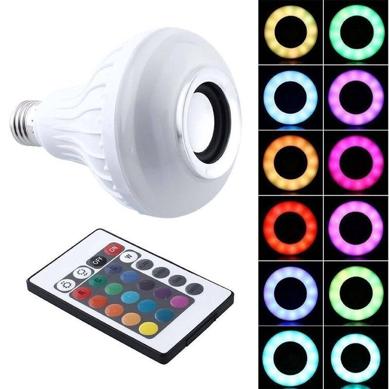 Bombillo Parlante Con Bluetooth Multicolores RGB + Envio Gratis