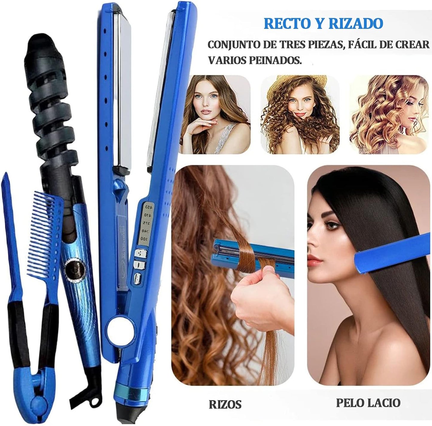 Combo De Plancha Baby Liss Generica + Envio Gratis