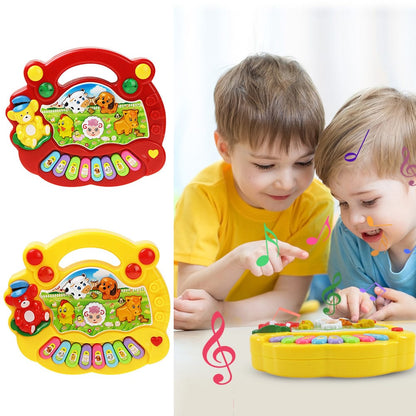 Piano Didáctico Para Niños Con Sonido De Animales Y Musica + Envio Gratis