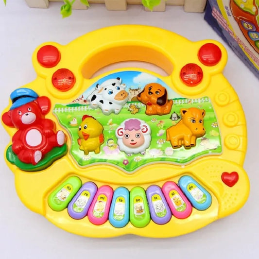 Piano Didáctico Para Niños Con Sonido De Animales Y Musica + Envio Gratis