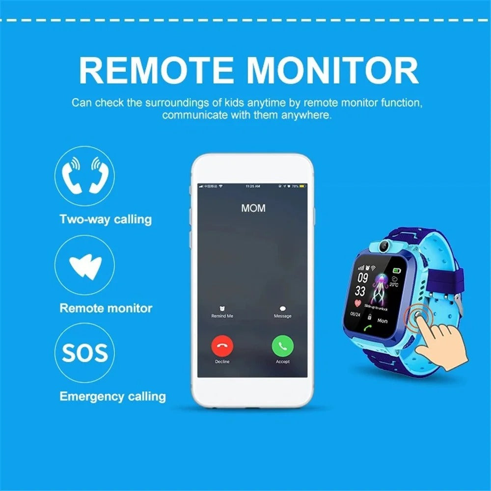 Reloj Inteligente Con Gps Para Niños + Envio Gratis