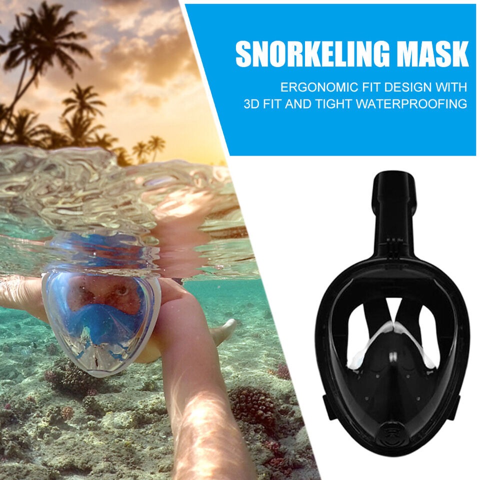 Máscara De Buceo Snorkel + Envio Gratis