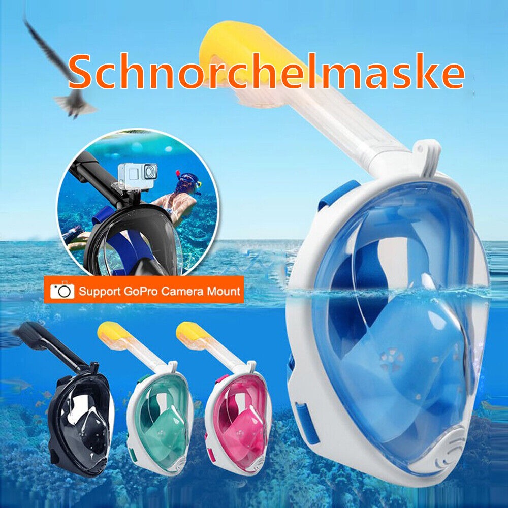 Máscara De Buceo Snorkel + Envio Gratis