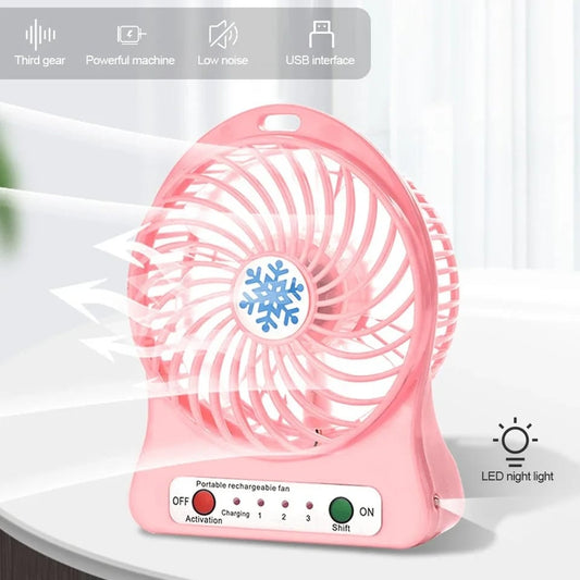 Ventilador Linterna Mini Multifuncional + Envio Gratis